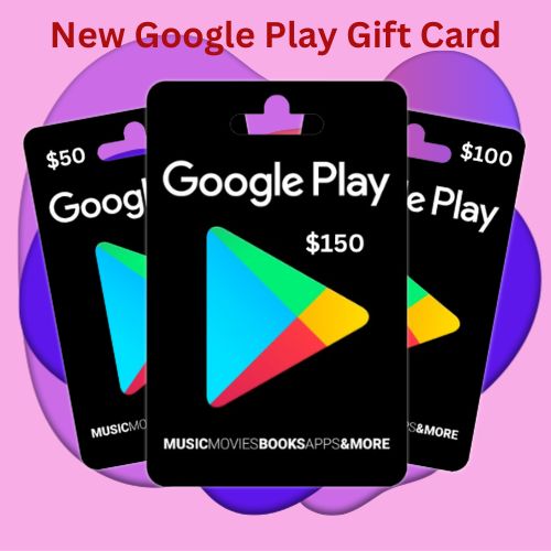 New Google Play Gift Card